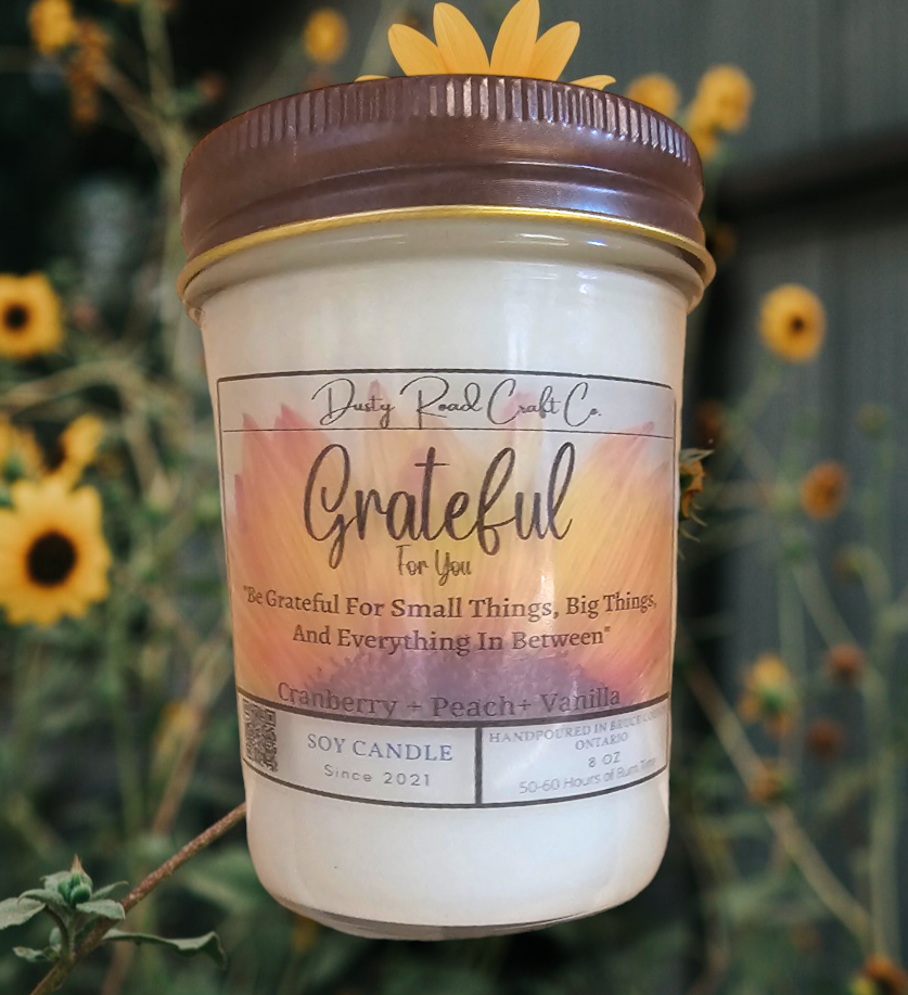 Grateful 8oz (Cranberry+Peach+Vanilla)