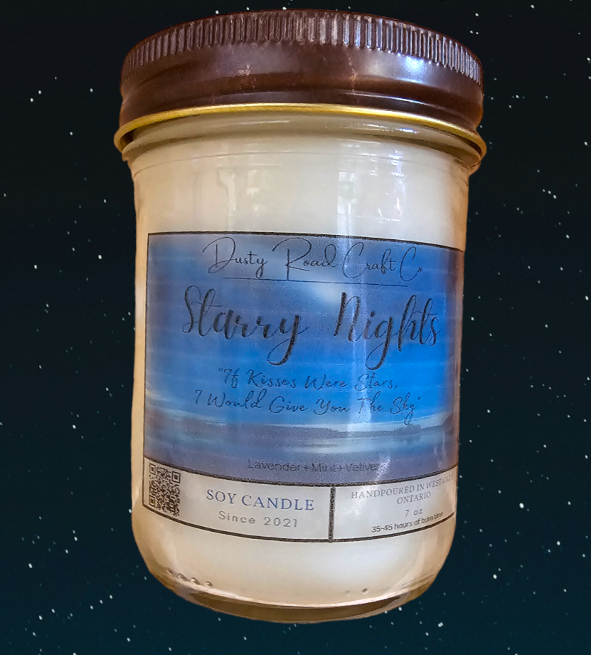 Starry Nights 8oz (Lavender, Mint & Vetiver)