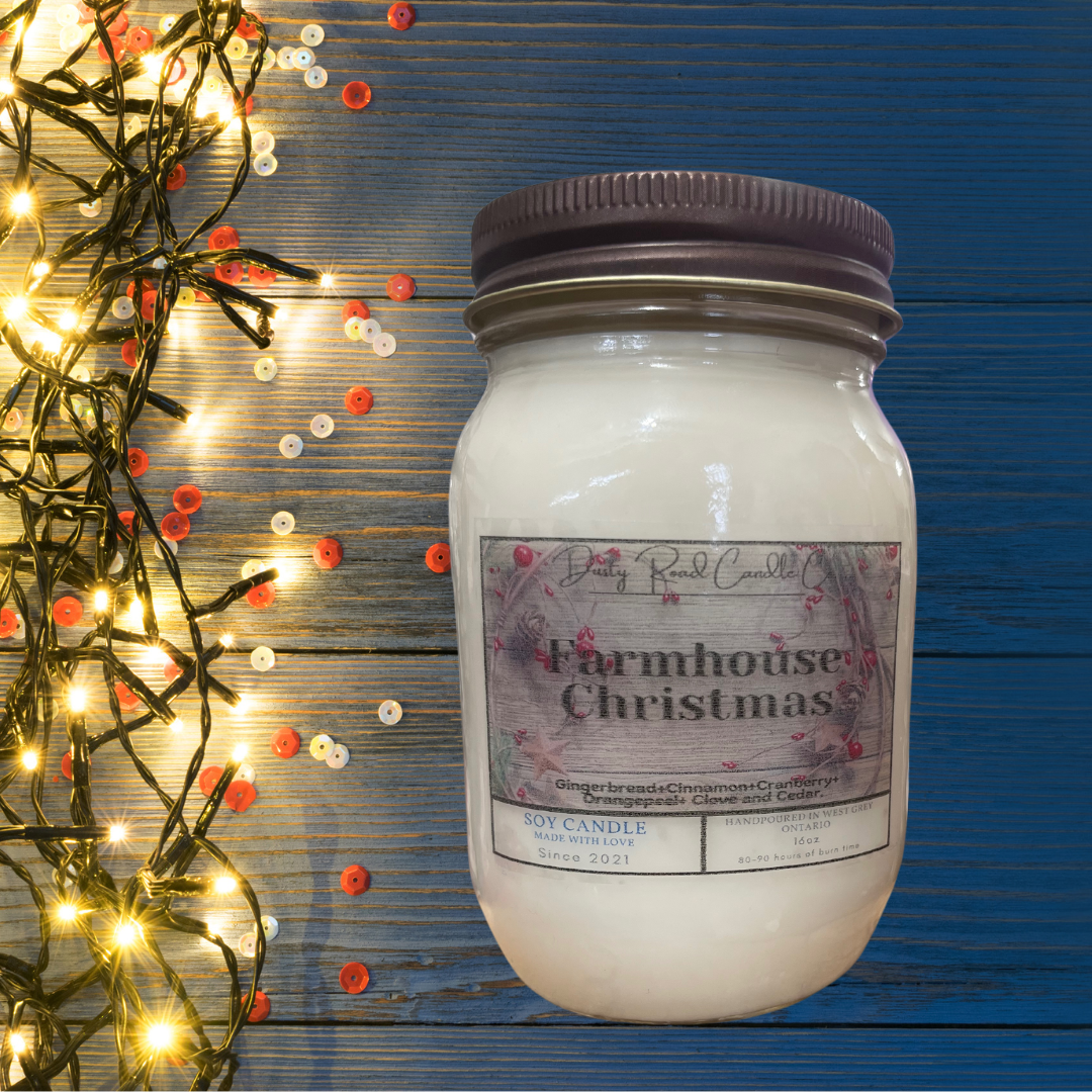 Farmhouse Christmas 16oz