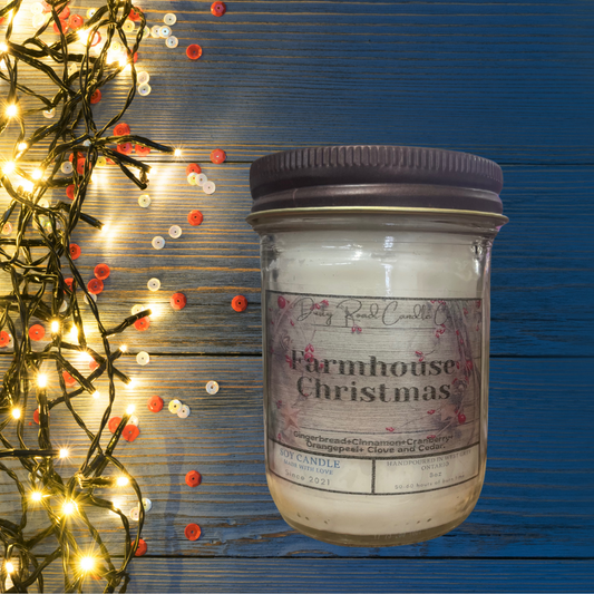 Farmhouse Christmas 8oz