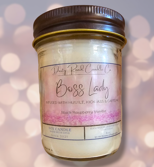 Boss Lady 8oz (Black Raspberry Vanilla)