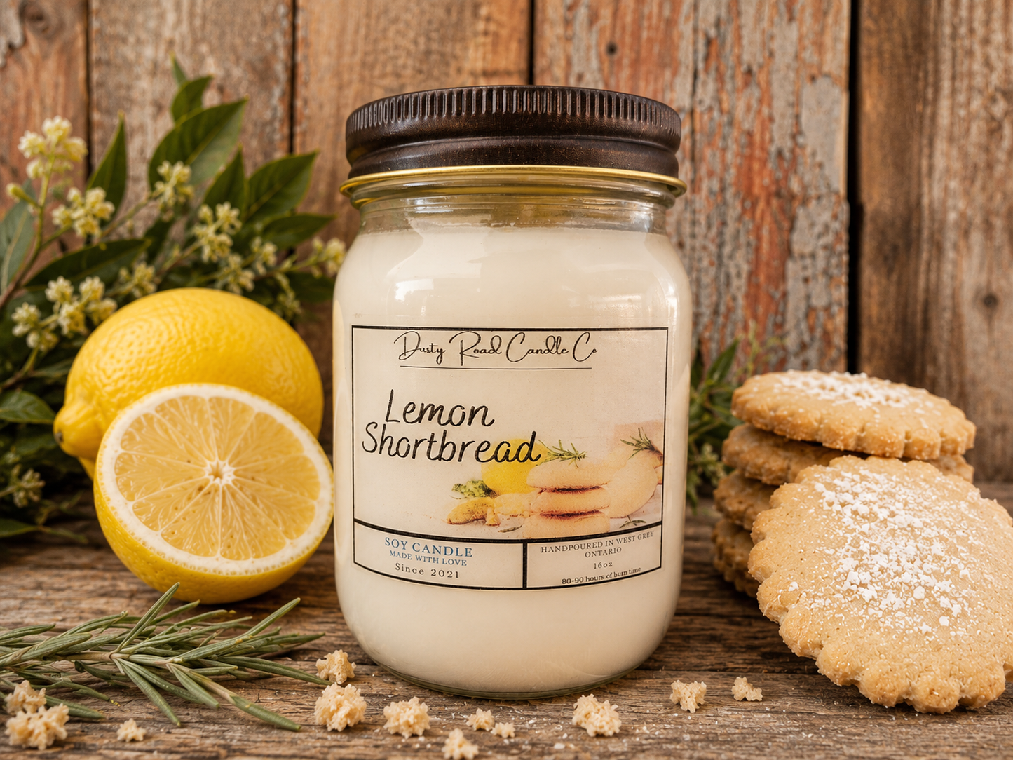 Lemon Shortbread 16oz