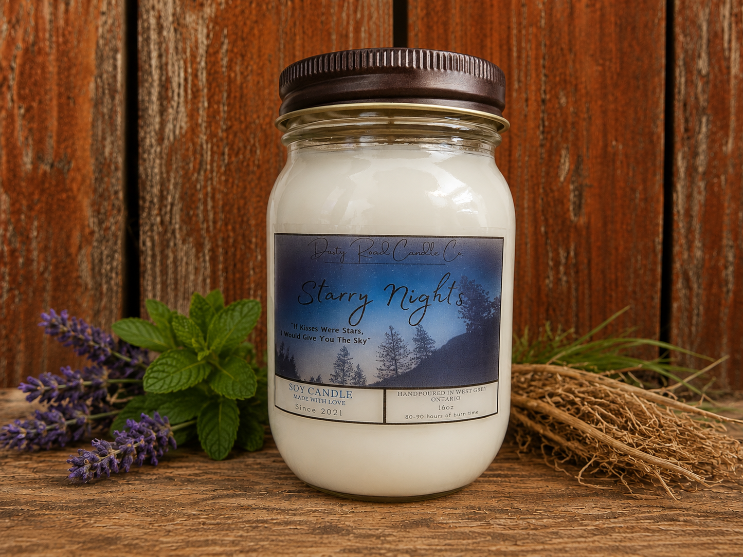 Starry Nights 16oz (Lavender, Mint & Vetiver)